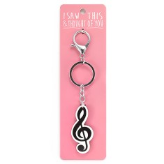 I Saw that Keyring and Thought of You - Treble Clef