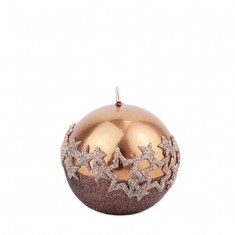 Ice Star Copper Sphere Candle
