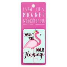 Inner Flamingo Magnet