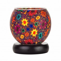 Kaleidoscope flowers with an electric base