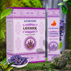 Lavender Ayurvedic Incense Sticks lifestyle