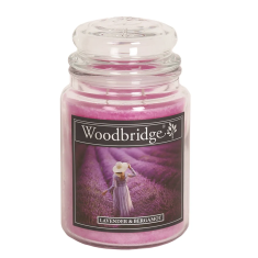 Lavender & Bergamot Large Jar Candle – relaxing scented candle – Candlemania.ie