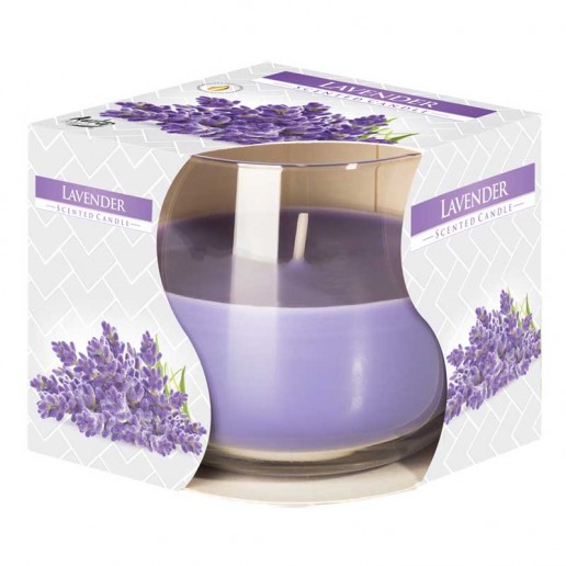 Lavender - Scented Candle in Glass Best Smelling Cheap Sale Discounts