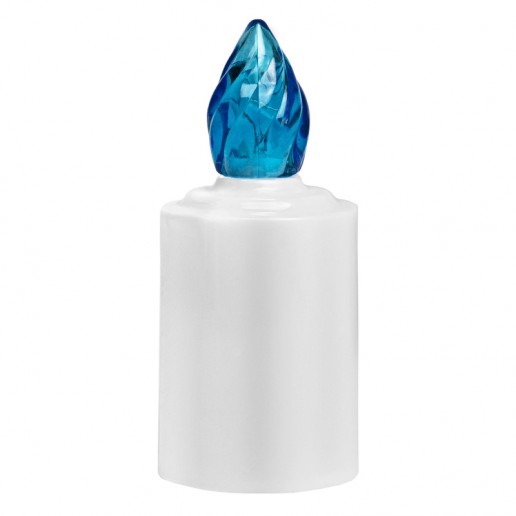 LED Battery - operated Candle - Blue Flame