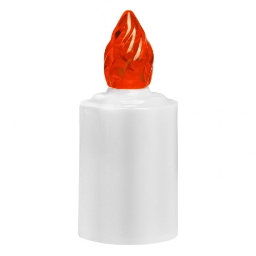 LED Battery - operated Candle - Orange Flame