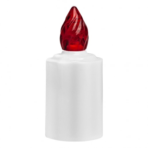 LED Battery - operated Candle - Red Flame
