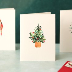 Louise Mulgrew Christmas Card Christmas Tree