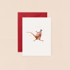 Louise Mulgrew Christmas Card Pheasant