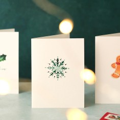 Louise Mulgrew Christmas Card Snowflake