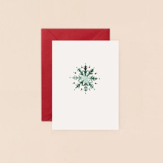 Louise Mulgrew Christmas Card Snowflake