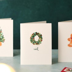 Louise Mulgrew Christmas Card Wreath