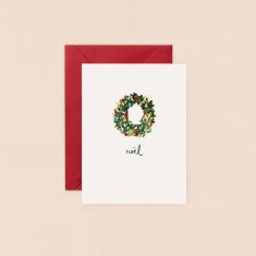 Louise Mulgrew Christmas Card Wreath