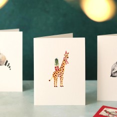 Louise Mulgrew Christmas Cards Christmas Giraffe