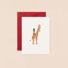 Louise Mulgrew Christmas Cards Christmas Giraffe