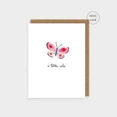 Louise Mulgrew Occasion Cards Butterfly a Little Note