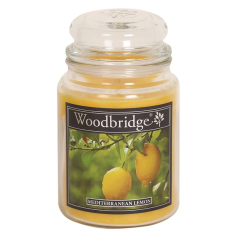 Mediterranean Lemon Scented Cheap Candle
