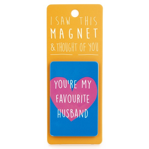 My Favourite Husband Magnet