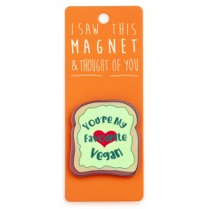 My Favourite Vegan Magnet