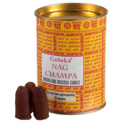 Nag Champa - Goloka Backflow Incense Cones