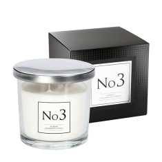 No 3 Double Wick Candle with box