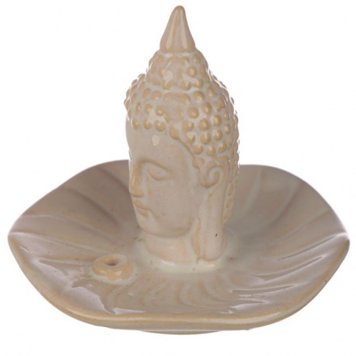 Ceramic Buddha Incense Sticks And Cone Burner