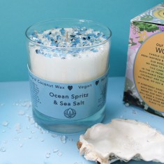 Vegan Friendly Candle - Ocean Spritz & Sea Salt
