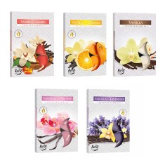 Offer - Vanilla Madness Scented Tea Loghts 5 Boxes