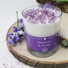 Vegan Friendly Candle - Patchouli & Vanilla