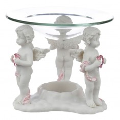 Peace Of Heaven Call Of The Cherub Heart Oil Burner angle