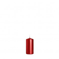 Pillar Candle 10cm x 5cm - Metallic Red
