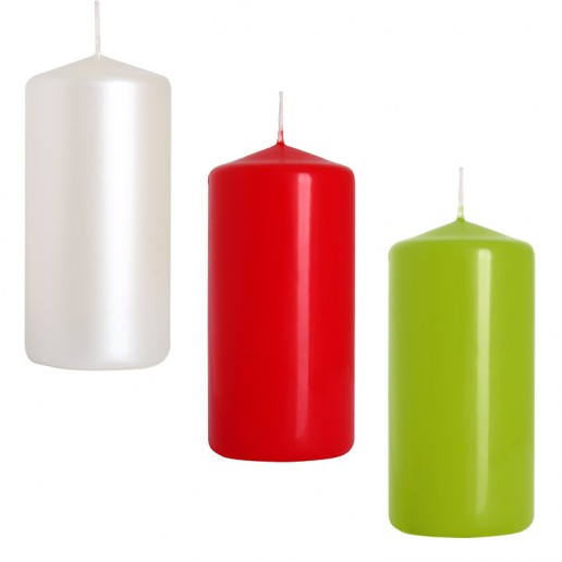 Pillar Candles Different Colours And Sizes Ireland