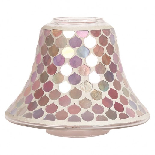 Pink Droplet Yankee Candle Jar Lamp Shade