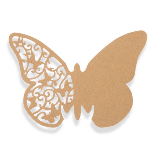 Place Card Butterfly - Brown