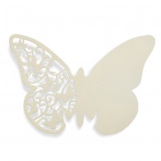 Place Card Butterfly  - Ivory