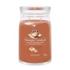 Pumpkin Cinnamon Swirl - Yankee Candle Large Jar