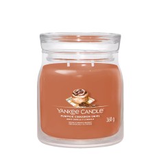 Pumpkin Cinnamon Swirl - Yankee Candle Signature Medium Jar