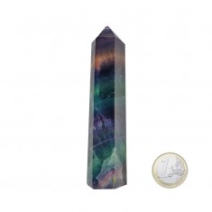 Rainbow Fluorite Point Healing Crystal Wand