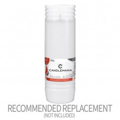 Refill candle for grave lantern 4 days recommended
