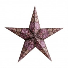'Rondo' Brown - Large Paper Star Light