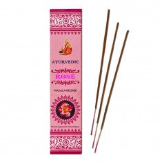 Rose - Ayurvedic Masala Incense Sticks