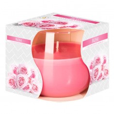 Rose - Scented Candle in Glass Best Smelling Cheap Sale Discounts