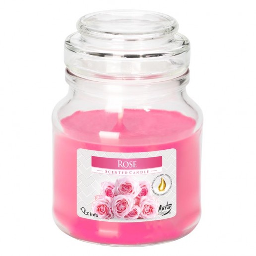 Rose - Scented Candle Small Jar Best Smelling Cheap