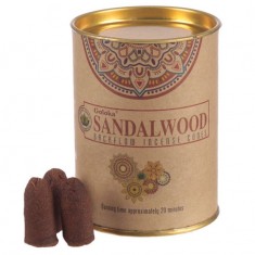 Sandalwood - Goloka Backflow Incense Cones