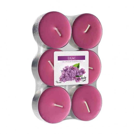 Scented tea Lights 8h - Lilac