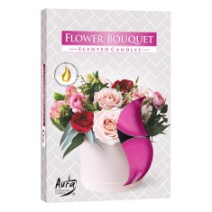 Scented Tea Lights 6pk - Flower Bouquet