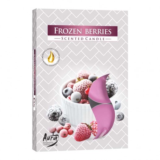 Scented Tea Lights 6pk - Frozen Berries
