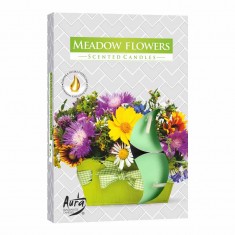 Scented Tea Lights 6pk - Meadow Flowers