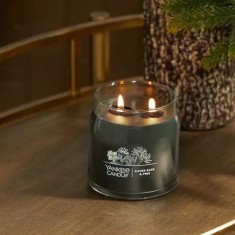 Yankee Candle Xmas Signature Medium Jar - Silver Sage & Pine