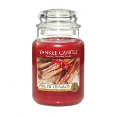 scented candles sparkling cinnamon big jar