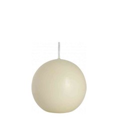Sphere Candle 8cm - Ivory